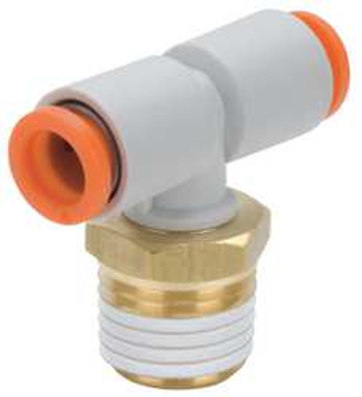 SMC KQ2T07-01AS MALE BRANCH TEE 1/4 IN. TUBEXMALE BSPT