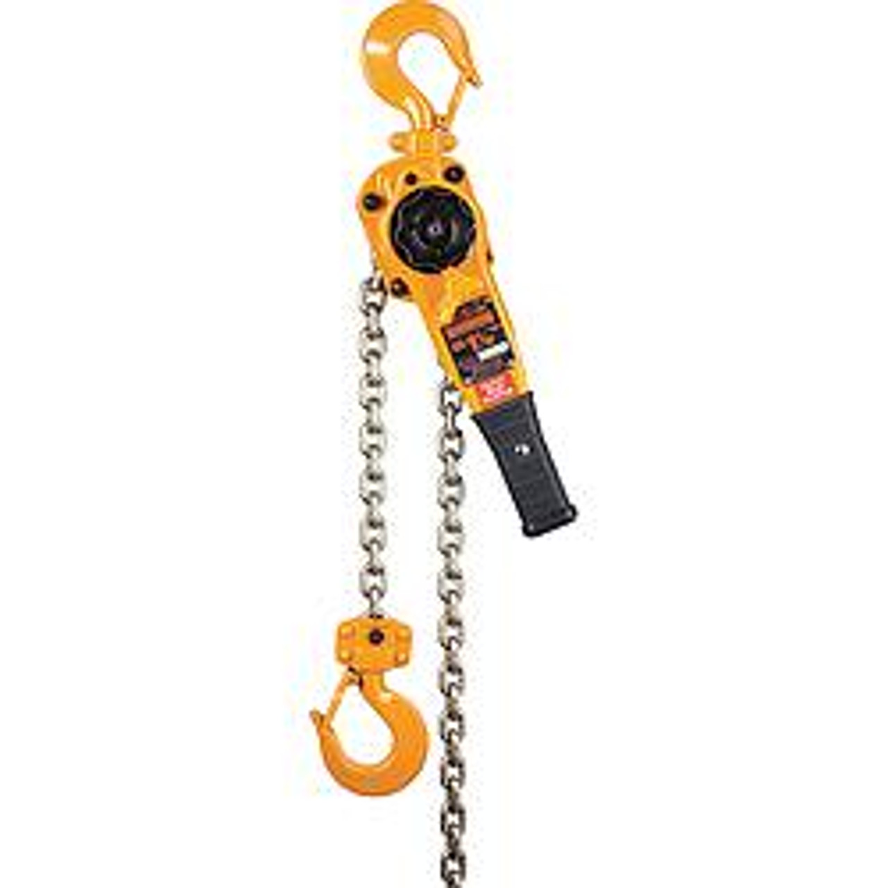 HARRINGTON LB030-SC-20 LEVER CHAIN HOIST 20 FT LIFT 6000 LB.
