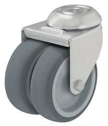BLICKLE LMDA-TPA 50G DUAL WHEEL SWIVEL STEM CASTER 176 LB.