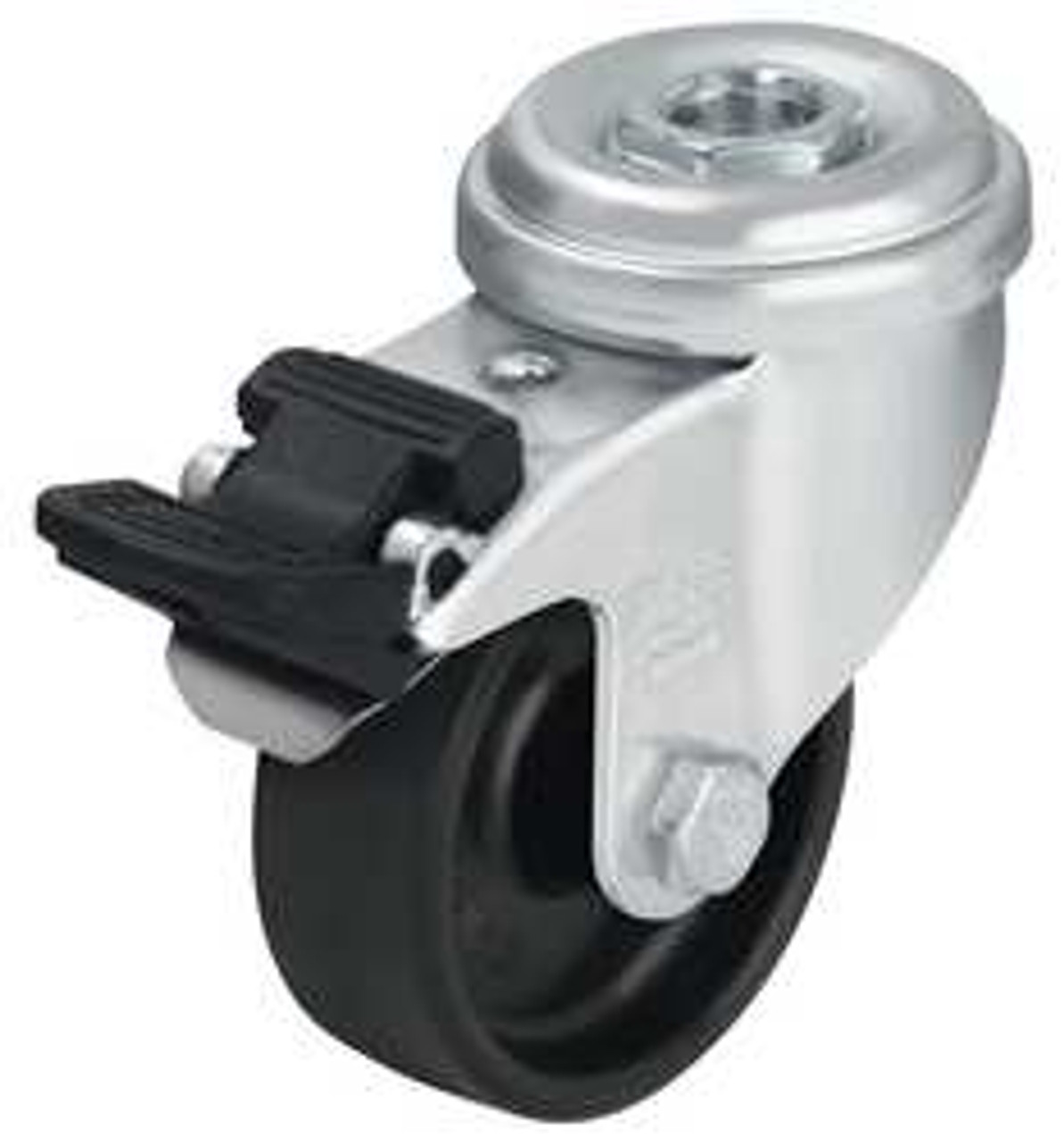 BLICKLE LRA-POA 75G-FI HOLLOW KINGPIN SWIVEL CASTER 3 IN 165 LB
