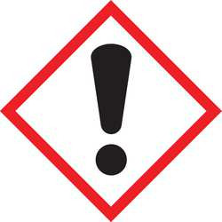 ACCUFORM SIGNS LZH617EV5 LABEL EXCLAMATION 2X2 IN POLY 500 ROLL