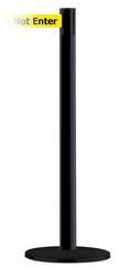 TENSABARRIER MARINEPOST-33-MAX-NO-YAX-C H4289 BARRIER POST WITH BELT 38 IN H 13 