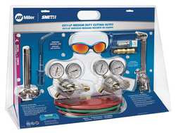 MILLER-SMITH EQUIPMENT MB54A-510LP GAS WELDING OUTFIT PROPANE CC509P CW5A