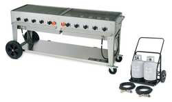 CROWN VERITY MCC-72 GAS GRILL W/CART LP BTUH 159000