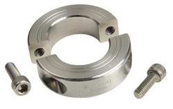 RULAND MANUFACTURING MSP-6E-SS SHAFT COLLAR CLAMP 2PC 3/8 IN 303 SS