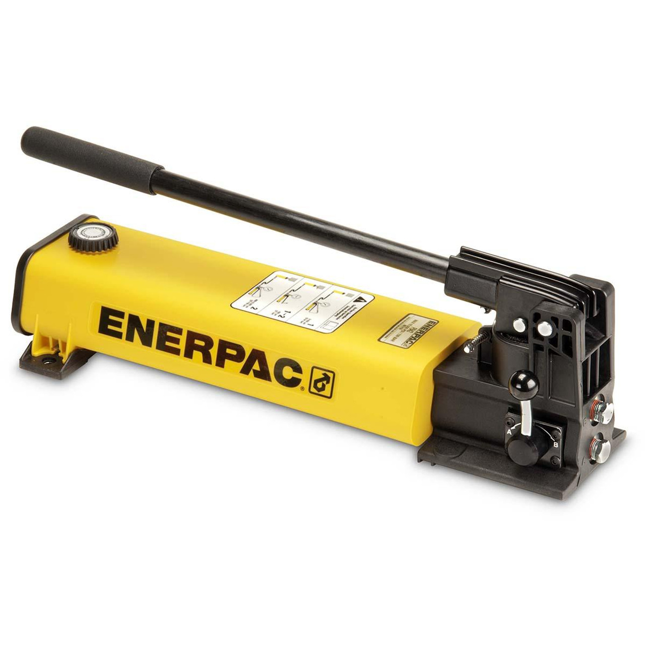 ENERPAC P842 HAND PUMP 2 SPEED 10 000 PSI 155 CU IN