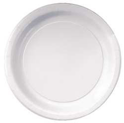 HOFFMASTER PL7095 PLATE PAPER 9" WHT