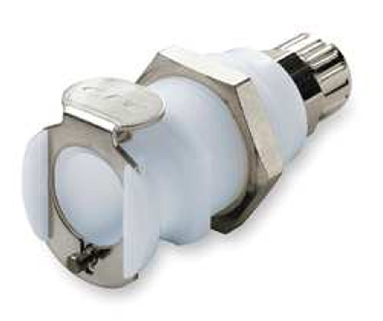 COLDER PRODUCTS CORPORATION PLCD12004 PANEL MOUNT COUPLER,ACETAL,SHUT-OFF,PTF