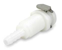 COLDER PRODUCTS CORPORATION PLCD16006 PANEL MOUNT COUPLER ACETAL SHUT-OFF