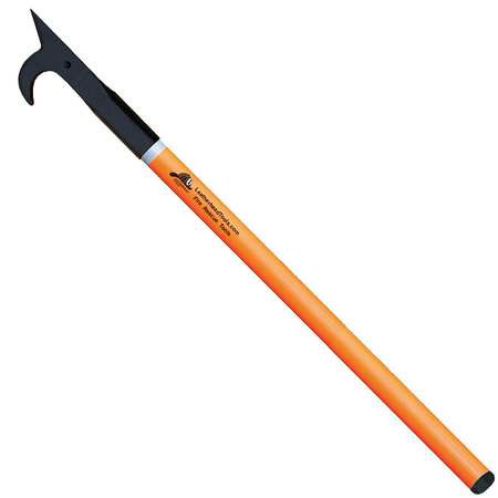LEATHERHEAD TOOLS PLO-8AH-B PIKE POLE ROUND ORANGE FIBERGLASS 96 IN.