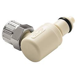 COLDER PRODUCTS CORPORATION PMCD210412 COUPLER POLYPROPYLENE GRAY PUSH IN