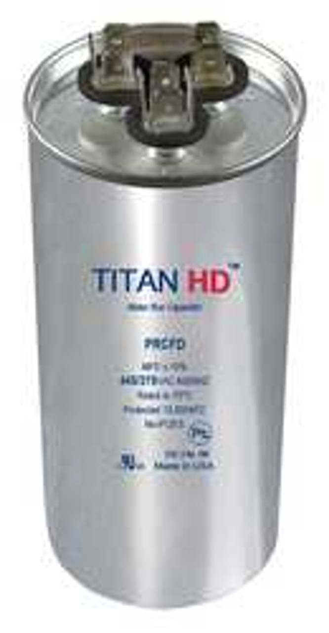 TITAN FASTENERS PRCFD255A MOTOR RUN CAPACITOR 25/5 MFD 440V ROUND