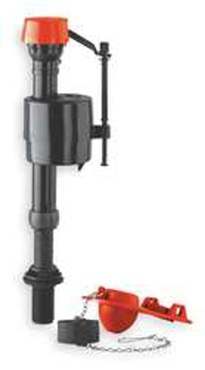 FLUIDMASTER Pro 45C FILL VALVE ANTI-SIPHON WITH FLAPPER FLUIDMASTER Pro 45C FILL VALVE ANTI-SIPHON WITH FLAPPER