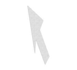 RAE PR-TH-3538 PREF. THERMOPLASTIC LEFT LANE DROP ARROW