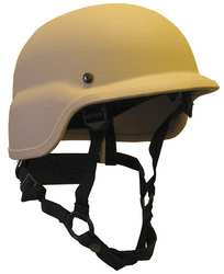 UNITED SHIELD PST SC650-IIIA-TNXLG HELMET TAN LEVEL IIIA X-LARGE
