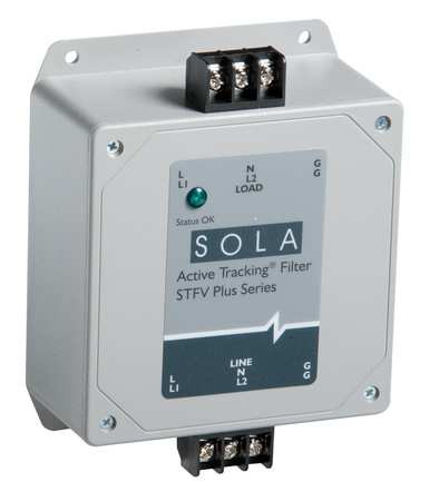 SOLA/HEVI-DUTY STFV07510N SURGE PROTECTOR DIN RAIL FILTER 1P 25KA