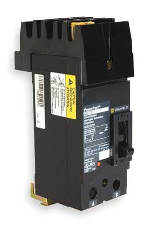 SQUARE D QDA222252 CIRCUIT BREAKER,225A,2P,240VAC,QD