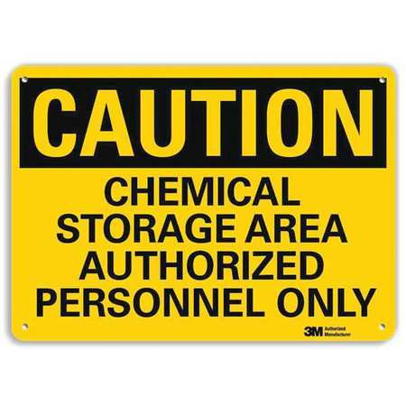 LYLE U4-1117-RA_10X7 SAFETY SIGN ATHRZD PERSONNEL ONLY 7IN.H