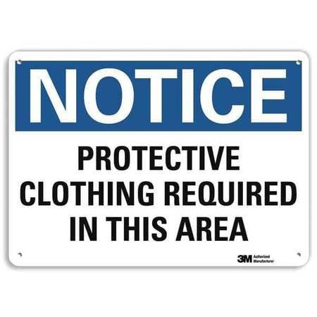 LYLE U5-1471-RA_14X10 NOTICESIGN RECYCLDREFLECALUM 14INWX10INH