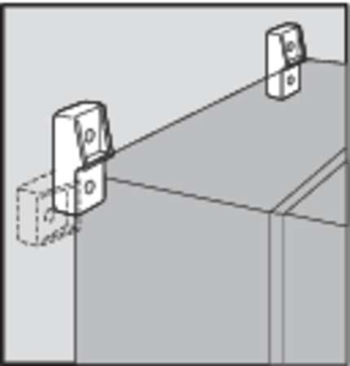 HOFFMAN UUMF FOOT KIT MOUNTING FIBERGLASS HOFFMAN UUMF FOOT KIT MOUNTING FIBERGLASS