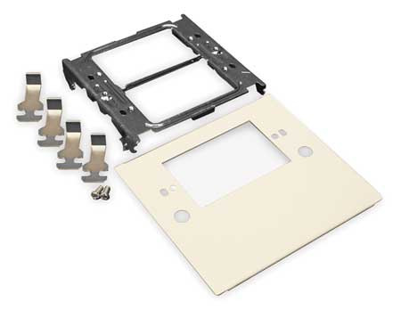 LEGRAND V4047C-1 ONE GANG DEVICE PLATE IVORY SNAP ON