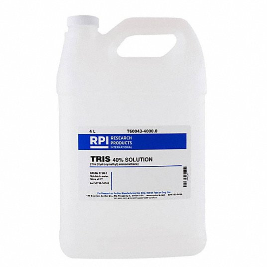 RPI T60043-4000.0 TRIS BASE 40 PERCENT SOLUTION 4L