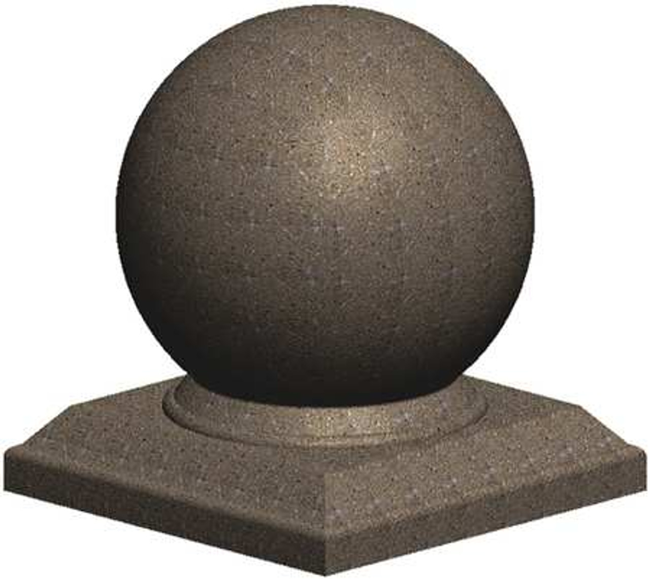 PETERSEN BRANDS SPH36 SECURITY BOLLARD SPHERICAL 42-1/2 IN H