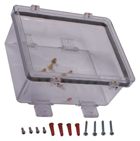 SAFETY TECHNOLOGY INTERNATIONAL SUB-06297A A STYLE BACKBOX KIT POLYCARBONATE CLEAR