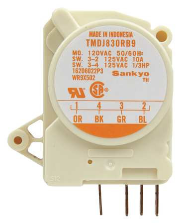 GENERAL ELECTRIC WR9X502 DEFROST TIMER