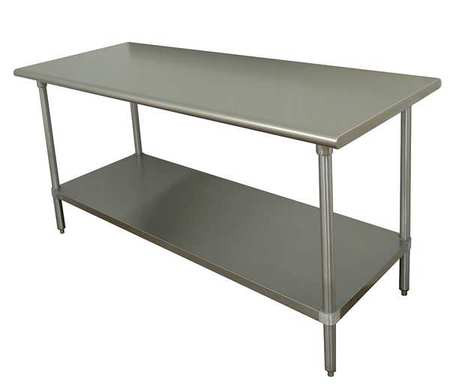 ADVANCE TABCO SS-365 WORK TABLE 60 X 36 X 35-1/2 IN. SS TOP
