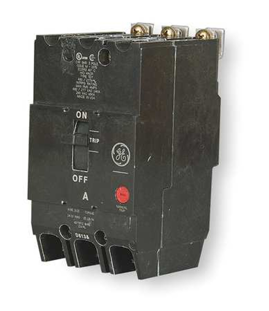 GENERAL CABLE TEY370 CIRCUIT BREAKER 3POLE 70A TEY 277/480V