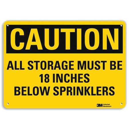 LYLE U4-1048-RA_14X10 SAFETY SIGN CORNER HOLES 10IN.H X 14IN.W