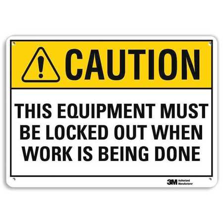 LYLE U4-1028-RA_14X10 SAFETY SIGN TEXT AND SYMBOL 10IN.H