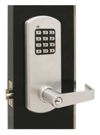 TOWNSTEEL XCE-2030-Q-626 CLASSROOM LOCK STIN CHROME QUEST LEVER