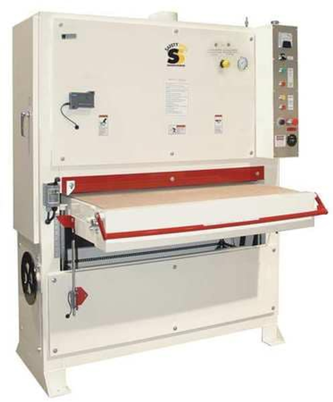 SAFETY SPEED WBS4375101 WIDE BELT SANDER 10HP 220V 1PHASE