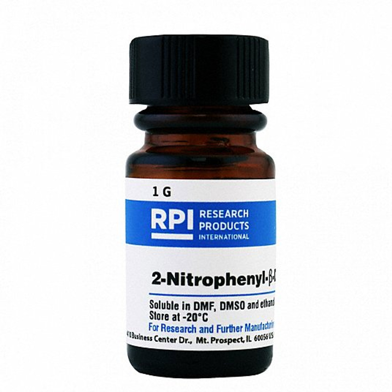 RPI N81020-1.0 2-NITROPHENYL-B-D-GLUCOPYRANOSIDE 1G