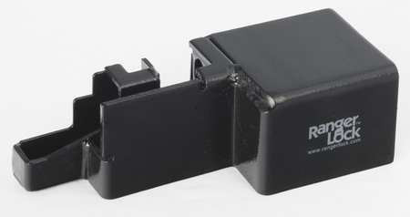 RANGER LOCK RGRU-00 PADLOCK GUARD HARDENED STEEL BLK 10 L