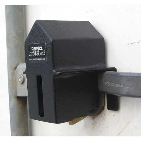 RANGER LOCK RGSE-00 PADLOCK GUARD HARDENED STEEL BLK 5 L