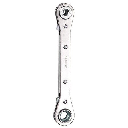 IMPERIAL 124-C BOX END WRENCH NICKEL SAE 6.8 IN L