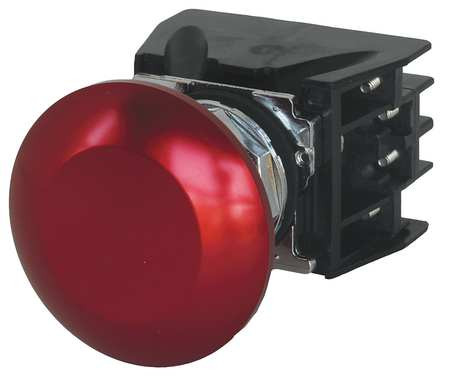 EATON 10250T712R PUSH BUTTON WITH CONTACTS RED MUSHROOM