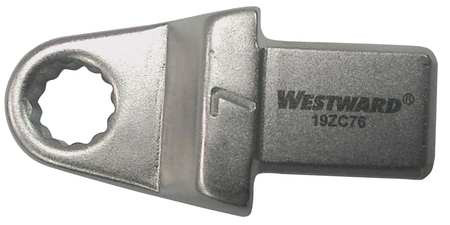 WESTWARD 19ZC76 TORQUE WRENCH HEAD BOX END 7MM