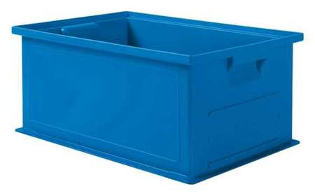 SCHAEFER 1462.191308BL1 SOLID WALL STACKING CNTNER 19X13X8 BLUE
