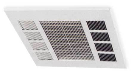 DAYTON 2YU36 ELEC CEILING PANEL HEATER,23-3/4" L,240V