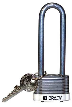 BRADY SPC ABSORBENTS 123248 KEYED PADLOCK DIFFERENT 1-5/16 W
