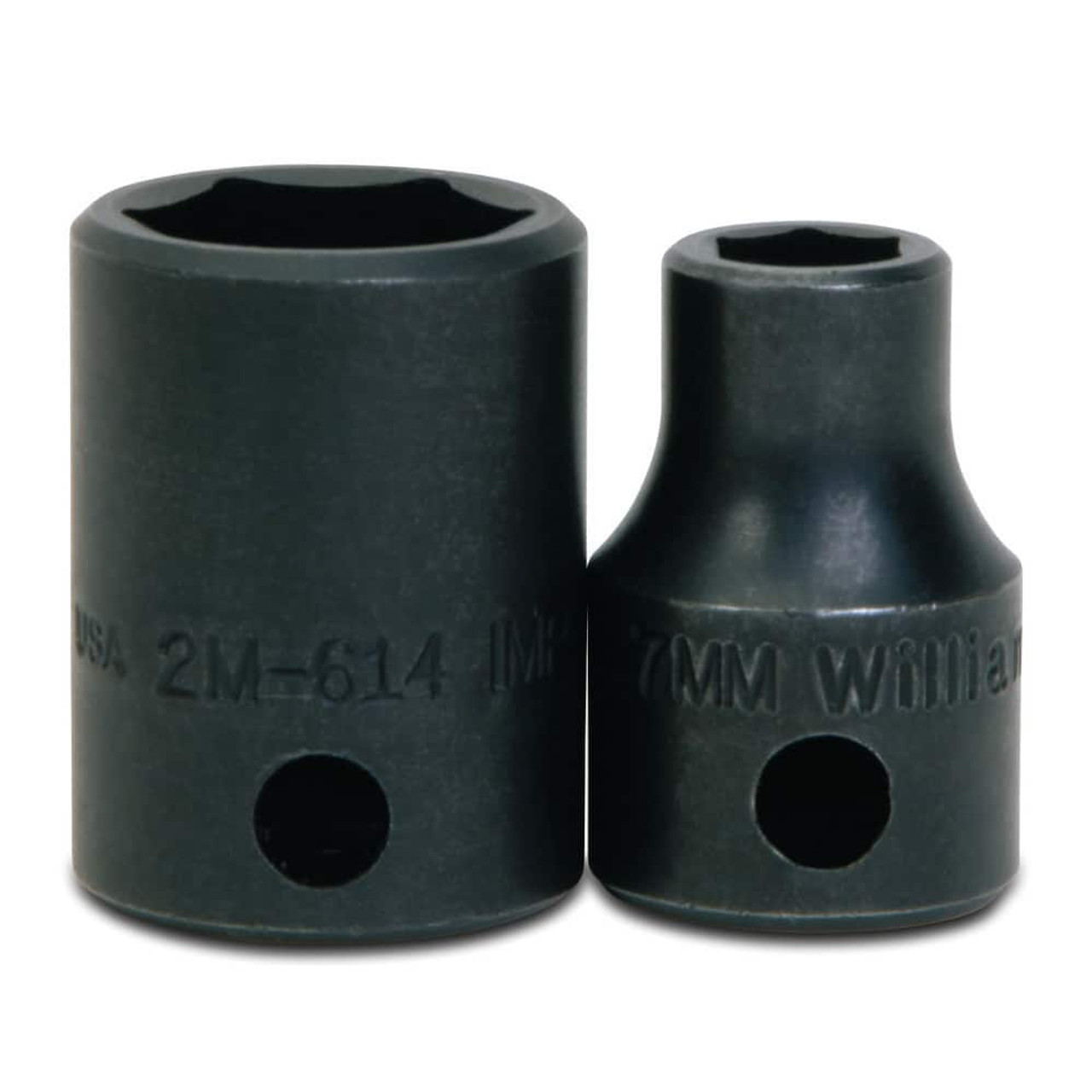 WILLIAMS 2M-617 3/8 DR. IMPACT SKT, 6-PT, 17MM          