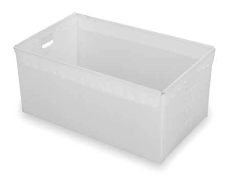 DIVERSI-PLAST 39826 D5777 NESTABLE TOTE 30 IN L NATURAL PK3