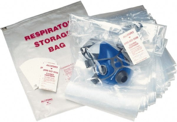 ALLEGRO INDUSTRIES, INC. 4001-05 RESPIRATOR BAGS DISPOSABLE STORAGE BAGS 