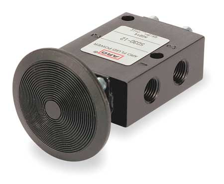 ARO 5030-02 MANUAL AIR CONTROL VALVE 3-WAY 1/8IN NPT