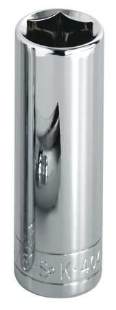 SK PROFESSIONAL TOOLS 42422 SOCKET 3/8 IN DR 11/16 IN 12 PT DEEP