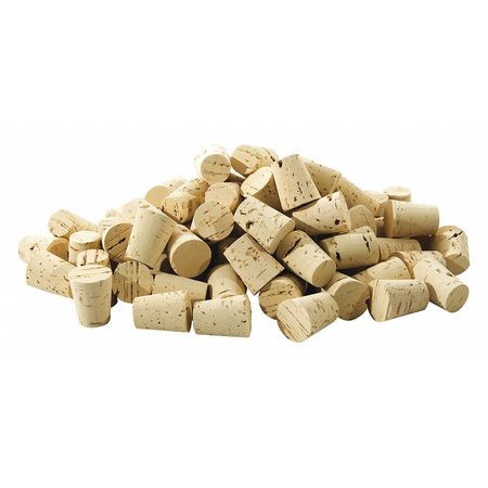 GRAINGER GLOBAL SOURCING 4NMC4 TAPERED CORK TRADE SIZE 7 PK80